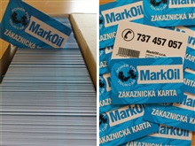 MarkOil | Plastové zákaznické karty