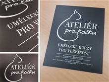 ATELIÉR PRO KOČKU | Reklamní cedule s přímým potiskem