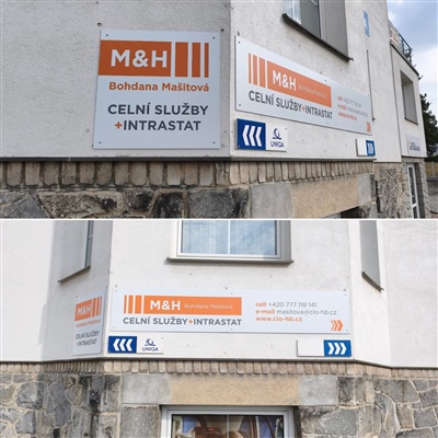 Signmaking, venkovní i vnitřní reklama