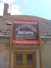 Škorpil | Reklamní cedule