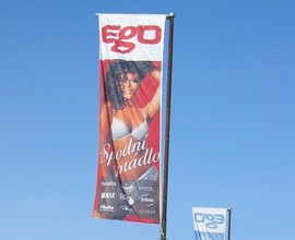Ego fashion - Reklamní vlajka