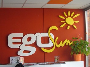 Ego fashion - Plastické logo - styrodur