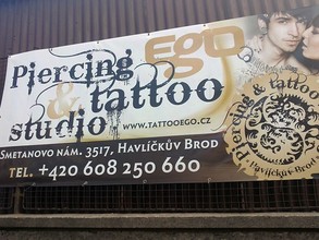 Ego fashion - Tattoo - reklamní banner