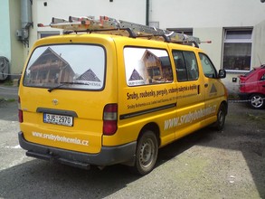 Sruby Bohemia | Reklamní polep - Hyundai H1