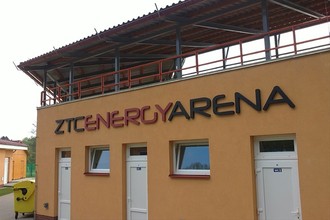 ZTC Energy | Softballová aréna - plastický nápis