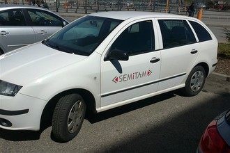 SEMiTAM - Firemní označení osobního auta