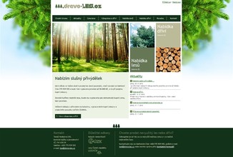 Dřevo Les