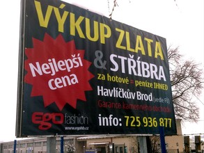 EGO Fashion - Reklamní banner na billboard
