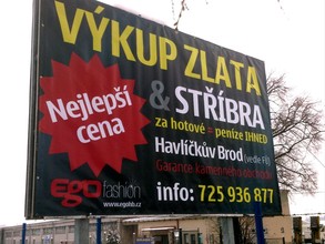 EGO Fashion | Reklamní banner na billboard