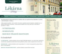 Lékárna U lávky - http://www.lekarnaulavky.cz
