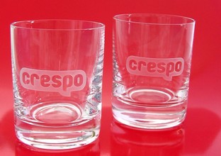 CRESPO | Reklamní pískované sklo